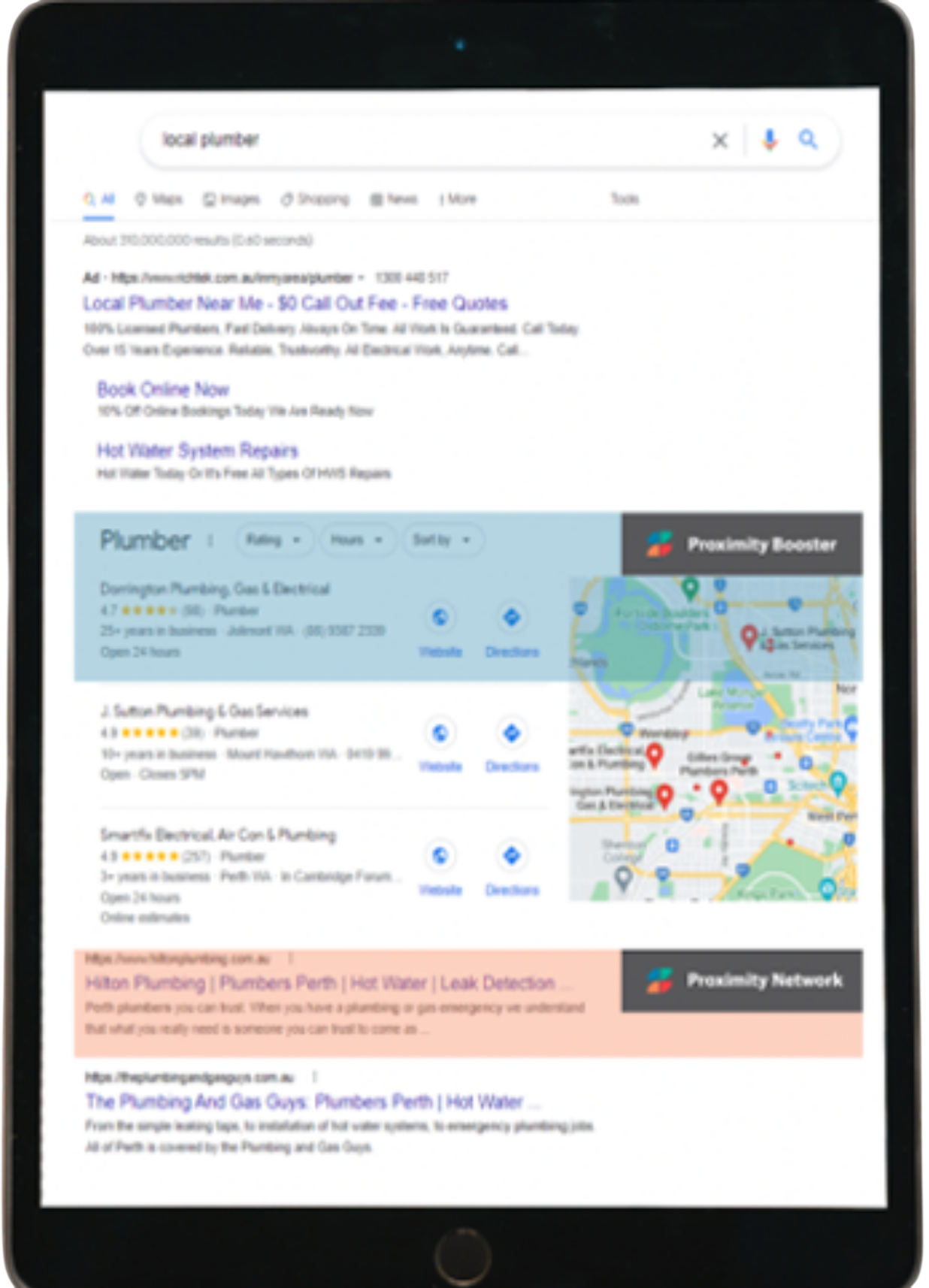 Proximity Pages