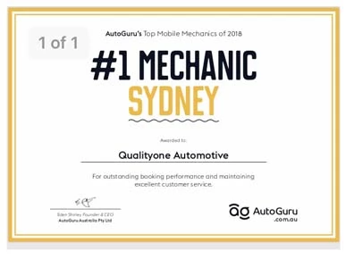 Quality One Automotive mobile mechanic sydney